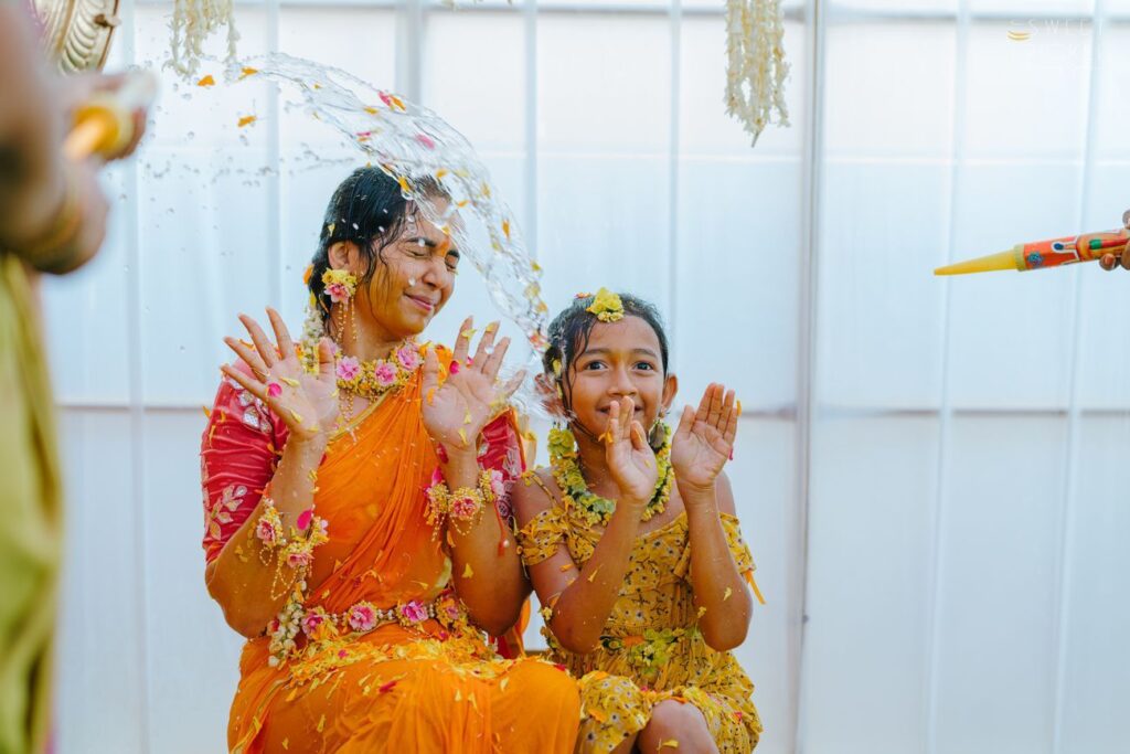 Traditional Wedding Photography capturing the sacred mandap rituals and joyful emotions of a Telugu wedding ceremony
