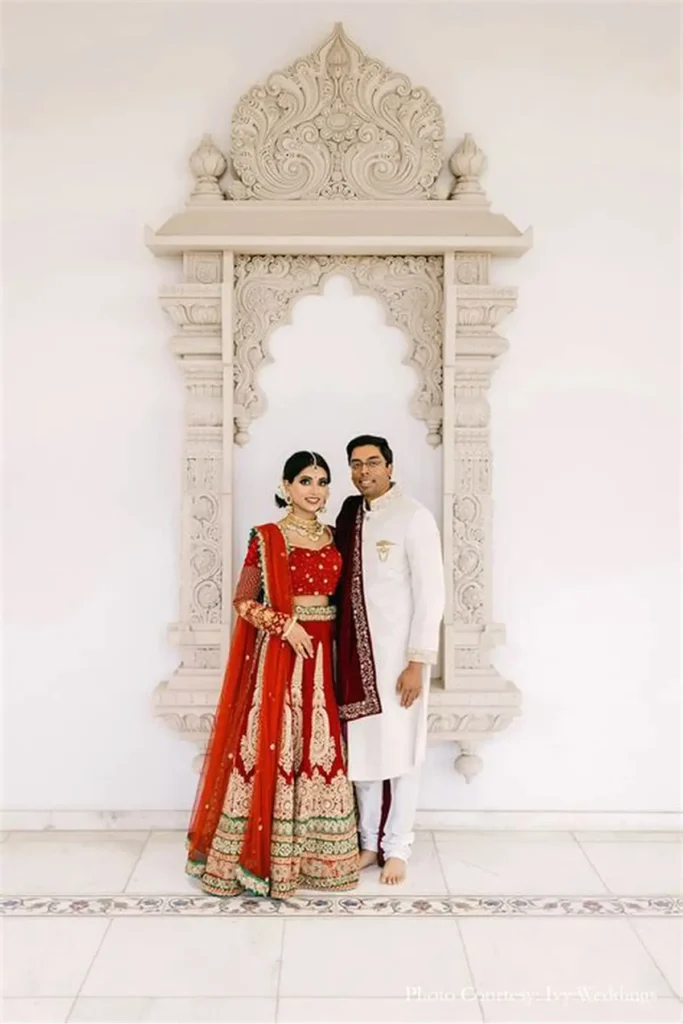 Elegant bride portrait captured during a Hyderabad premium couple photoshoot