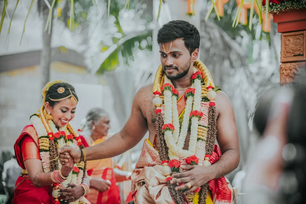 South Indian wedding rituals captured beautifully by Candid Wedding Photography Hyderabad with traditional elegance and emotion